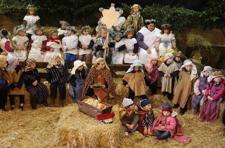 Organised chaos: Producing a nativity play can be so stressful (Getty Images)