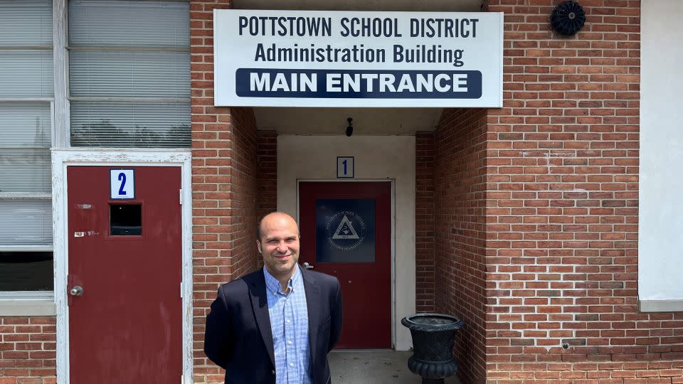 Pottstown School District has been chronically underfunded, says its superintendent, Stephen Rodriguez. - Andy Miller/KFF Health News