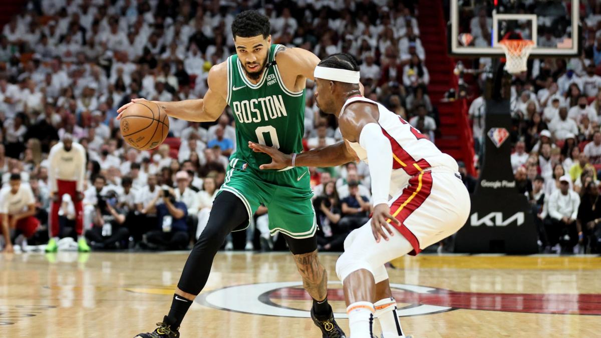 Boston defeated Miami and will play the Finals against Golden State