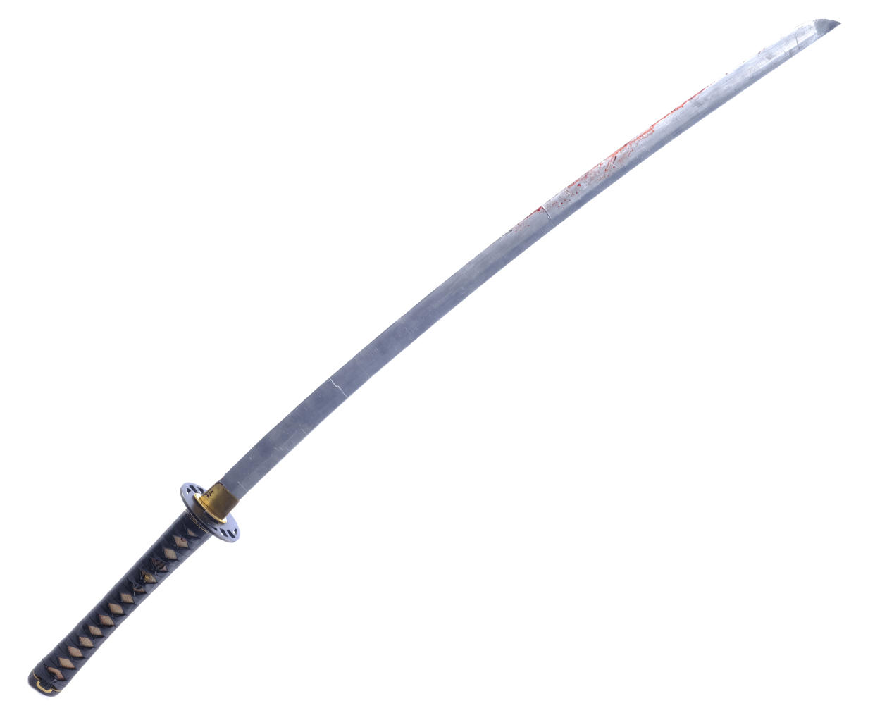 Other well known objects up for auction include Uma Thurman’s bloody samurai sword from Kill Bill (Propstore/PA)