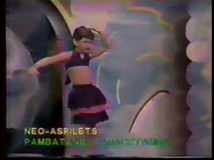 Pauleen danced La cuca racha during the pageant’s talent portion. (Screen grab from Eat Bulaga video, used with permission)