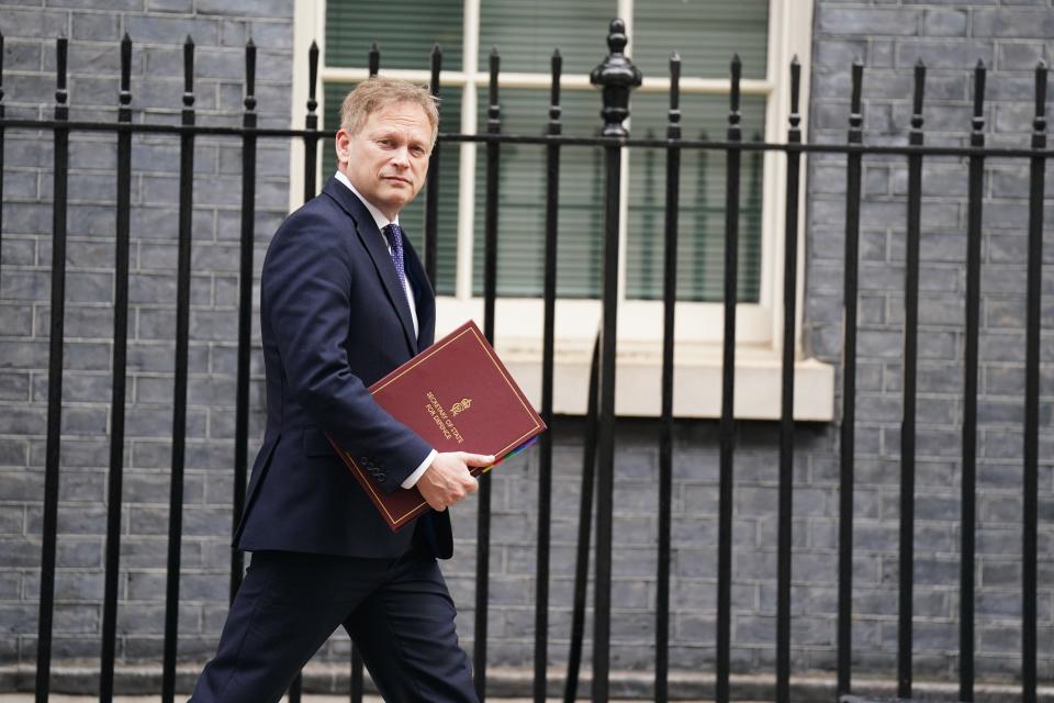 Defence Secretary Grant Shapps (James Manning/PA) (PA Wire)