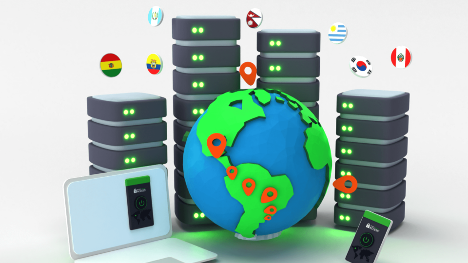 Private Internet Access (PIA) network expansion graphic