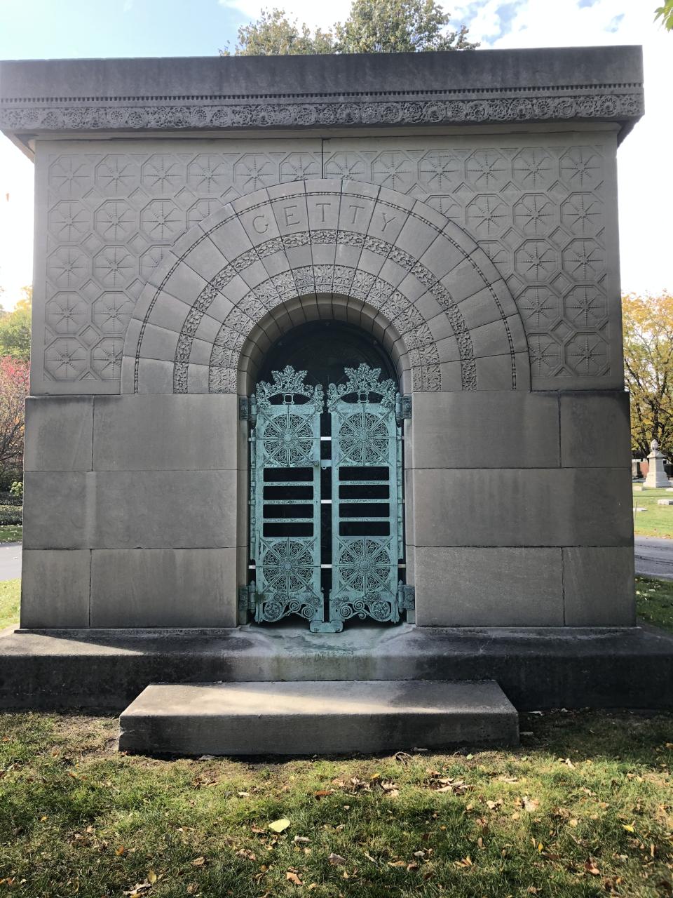 The Getty Tomb at Graceland Cemetery. (Eric DeGrechie/Patch)