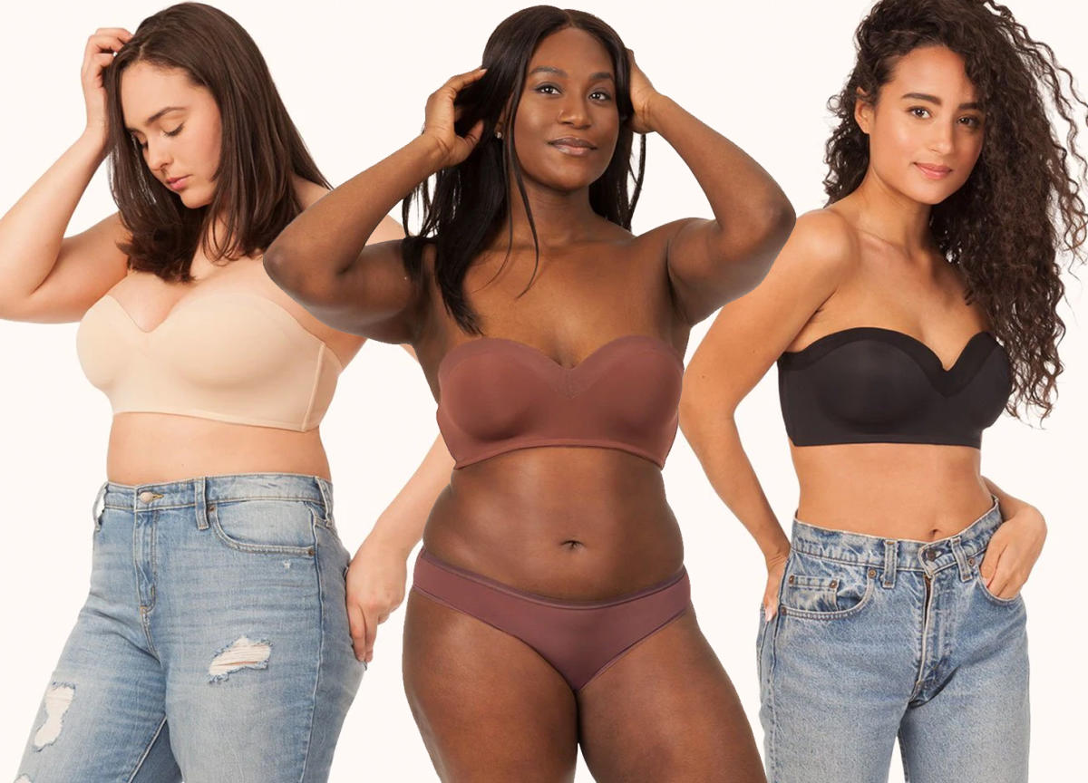 7 Women Put Lively's New No Wire Strapless Bra to the Test. Here's