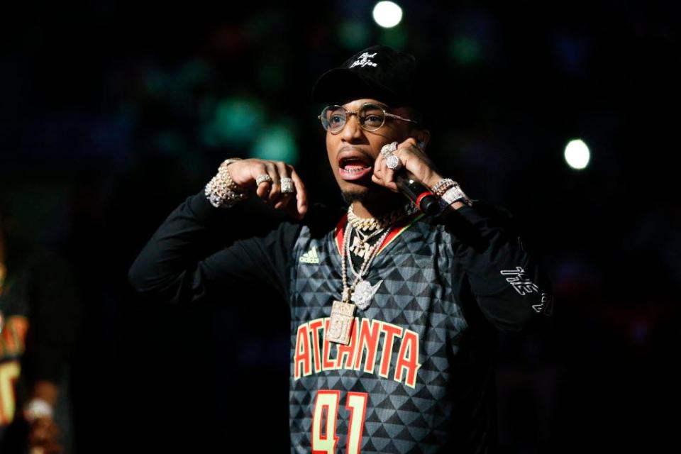 Quavo, with his Migos collaborator Takeoff and Birdman, have a song, "Big Stunna," that references Giannis.