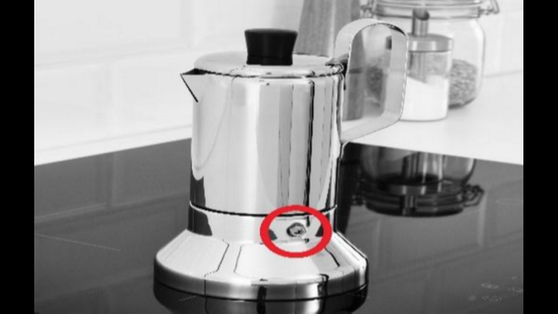 IKEA Metallisk Espresso Maker has a safety issue. U.S. Consumer Product Safety Commission
