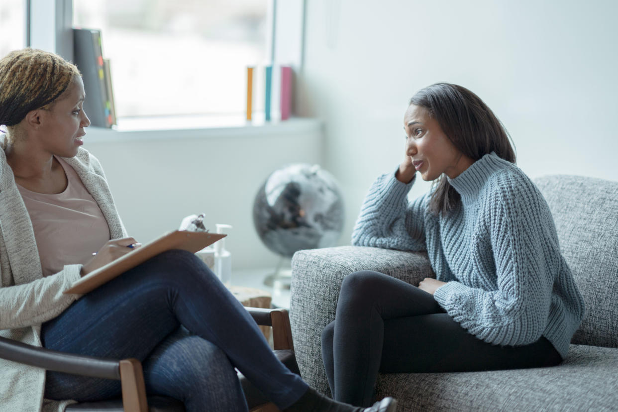 Why do some people lie to their therapist? (Photo: Getty Creative)