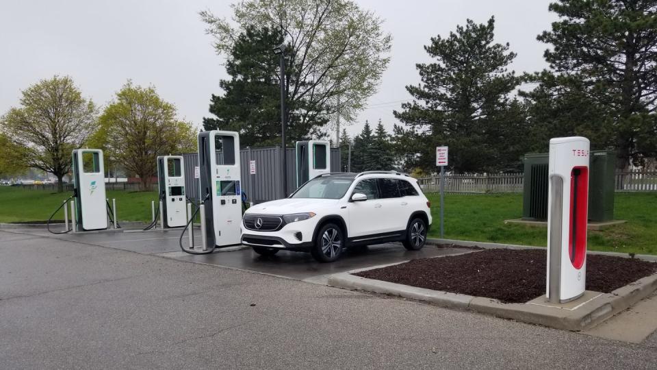 2023 mercedes eqb bay city meijer charging bays in michigan