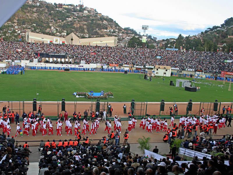 Estampida en un estadio de Madagascar