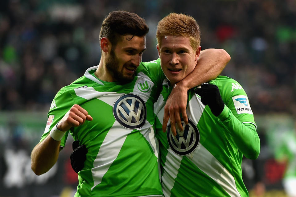 De Bruyne’s Wolfsburg form earned him a return to the Premier League.