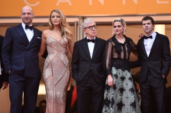 Ryan Reynold's wife attends the Cafe Society premiere in Cannes 2016 alongside Woody Allen. Source: Getty