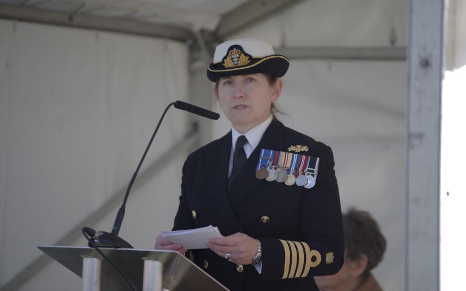 Commodore Catherine Jordan made 'irresponsible' statements about the incident