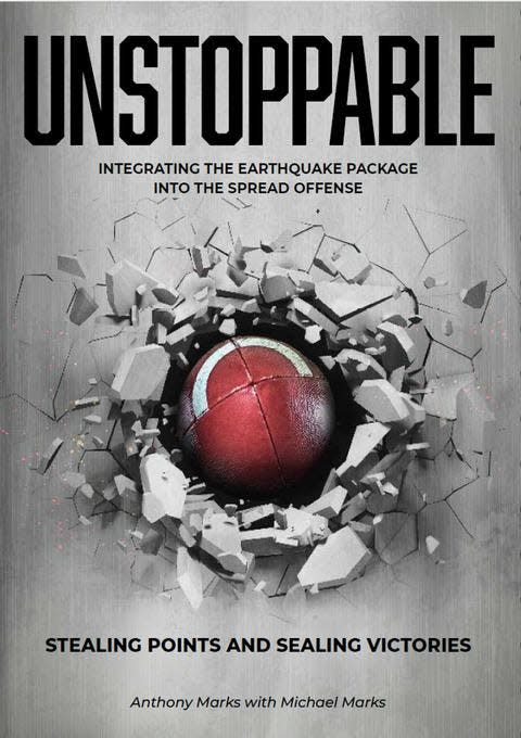 The e-book "Unstoppable" is written by former Southside football coach Tony Marks and son, Mike, who played at Southside. Both now coach at Smyrna High School in Delaware.