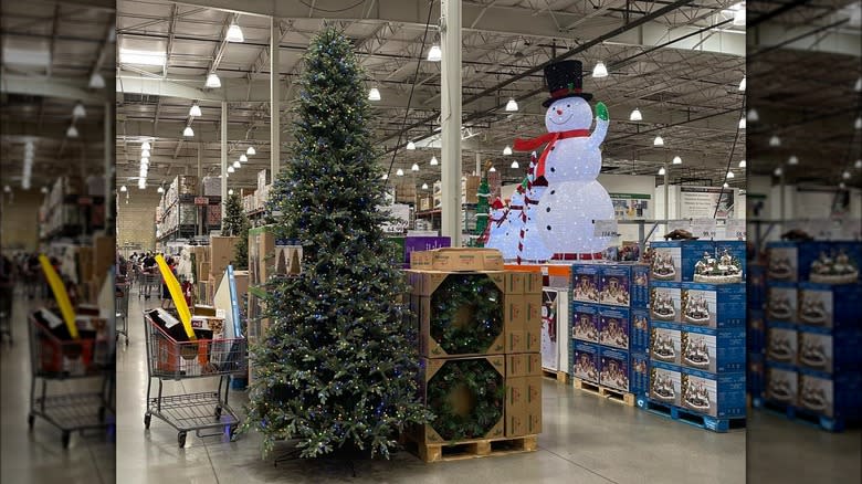 holiday products at Costco