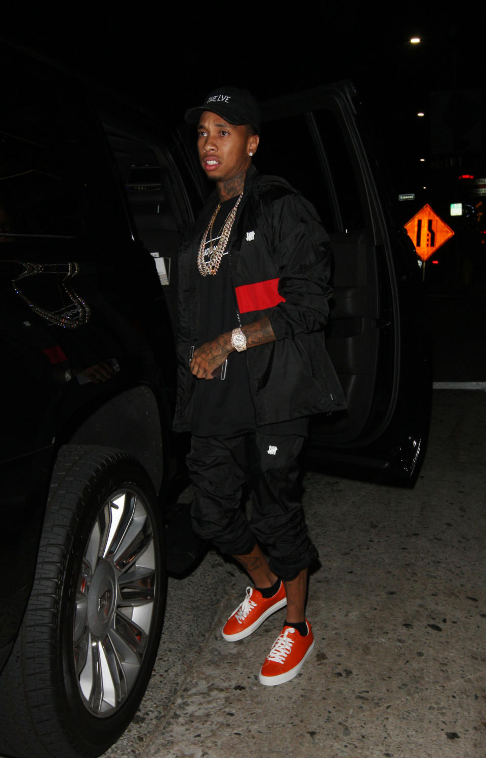 Tyga in Los Angeles, Calif. celebrating Kylie Jenner’s 18th birthday.