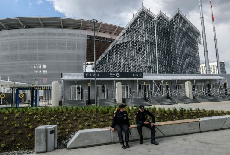 Yekaterinburg's soaring temporary seating extensions will be removed after the World Cup