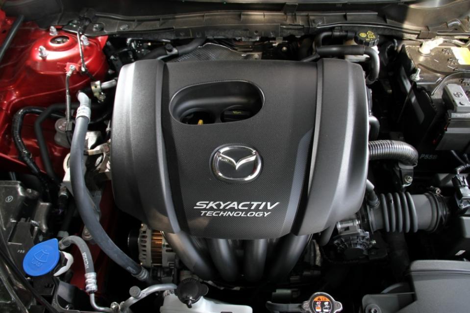 Mazda2動力搭載1.5升SKYACTIV-G直四汽油引擎，具備107ps/14.2kgm最大輸出
