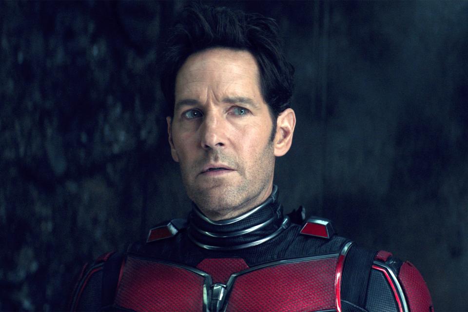 Paul Rudd as Scott Lang/Ant-Man in Marvel Studios' ANT-MAN AND THE WASP: QUANTUMANIA. Photo courtesy of Marvel Studios. © 2022 MARVEL.