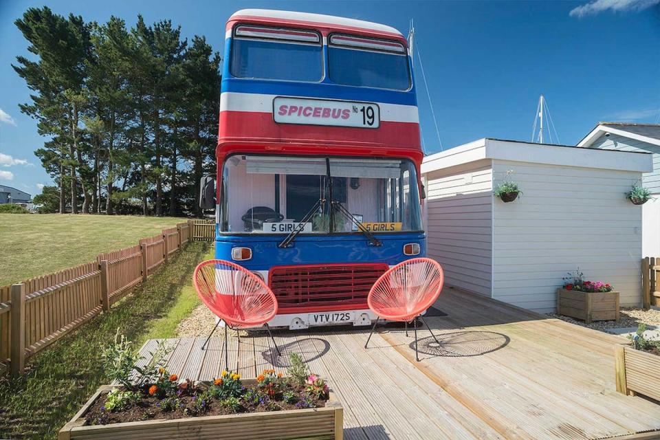 Spice Girls Spice Bus Airbnb