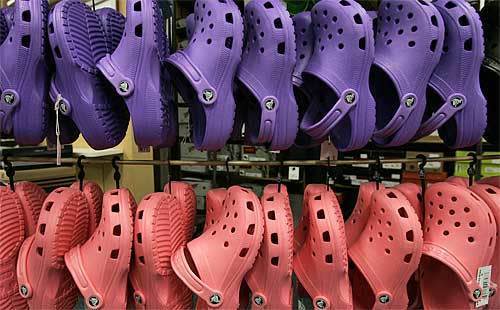 Crocs in their glory days