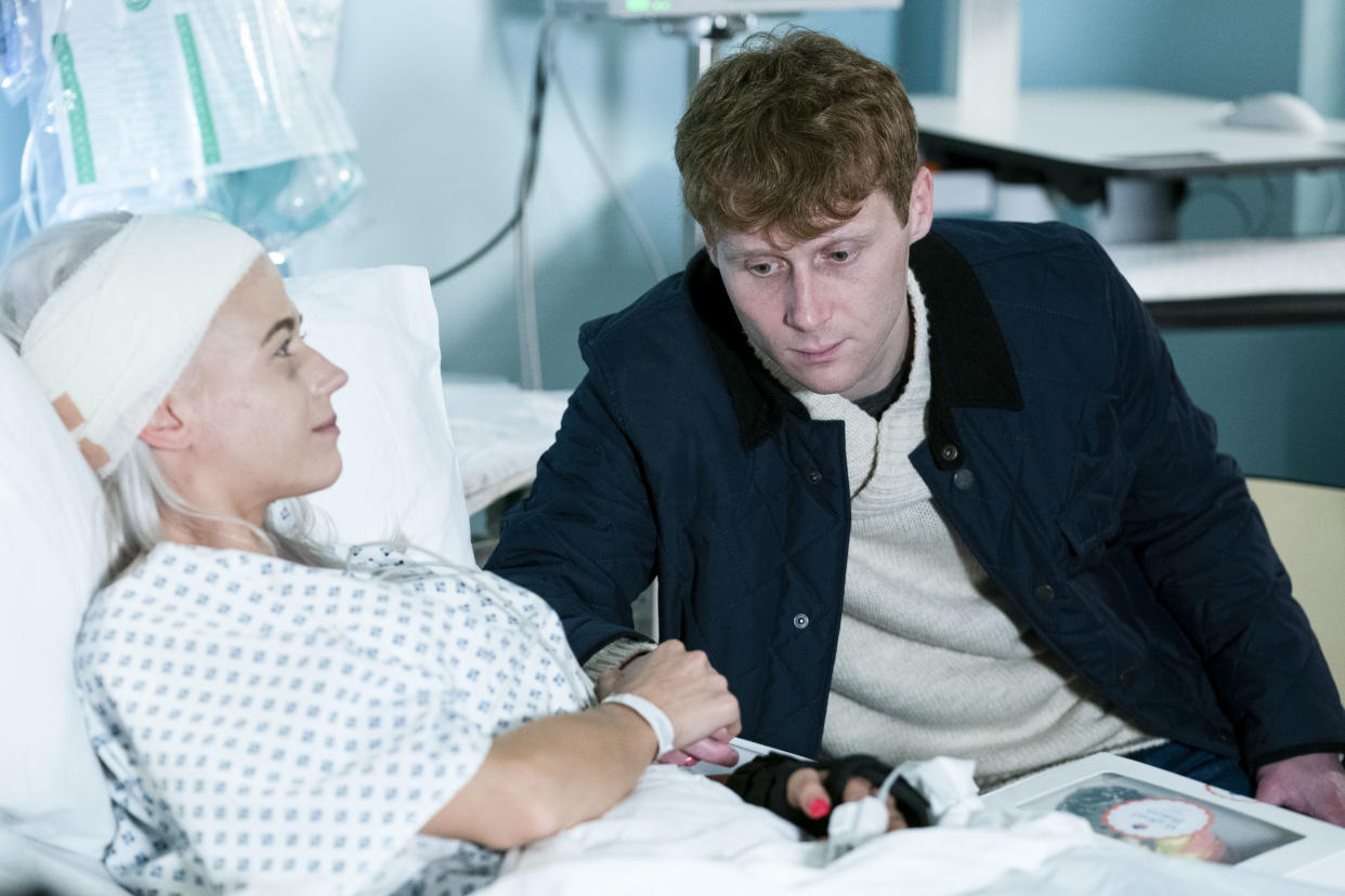 EastEnders,07-11-2022,6586,EastEnders|Lola Pearce (DANIELLE HAROLD);EastEnders|Jay Mitchell (JAMIE BORTHWICK),***STRICTLY EMBARGOED TILL TUESDAY 1ST NOVEMBER 2022***, BBC, Jack Barnes/Kieron McCarron