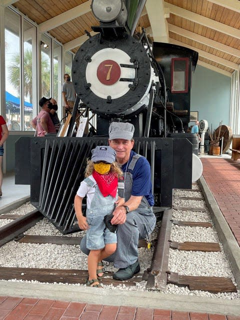 Pablo Beach Train Day is Saturday at the Beaches Museum.