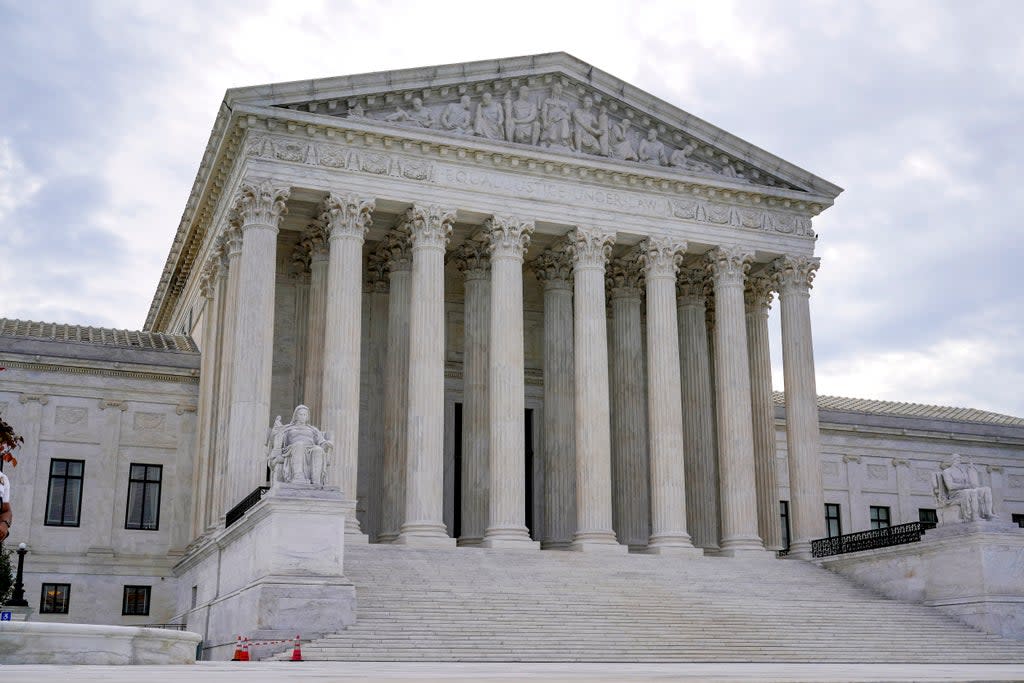 Supreme Court (Copyright 2021 The Associated Press. All rights reserved)