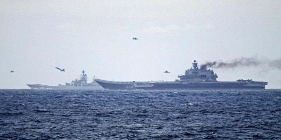 kuznetsov russia navy aircraft carrier