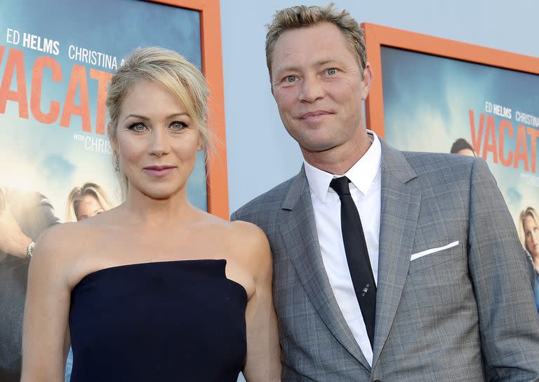 Que no se entere nadie. Christina Applegate y el músico Martyn LeNoble decidieron casarse en secreto