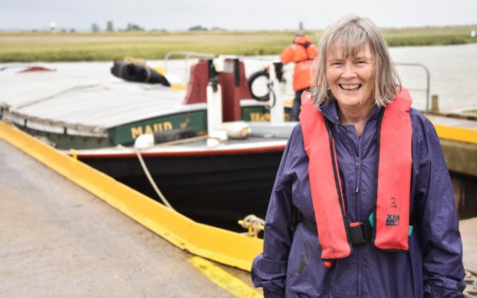 Eastern Daily Press: Linda Pargeter remains a trustee of the Wherry Maud Trust