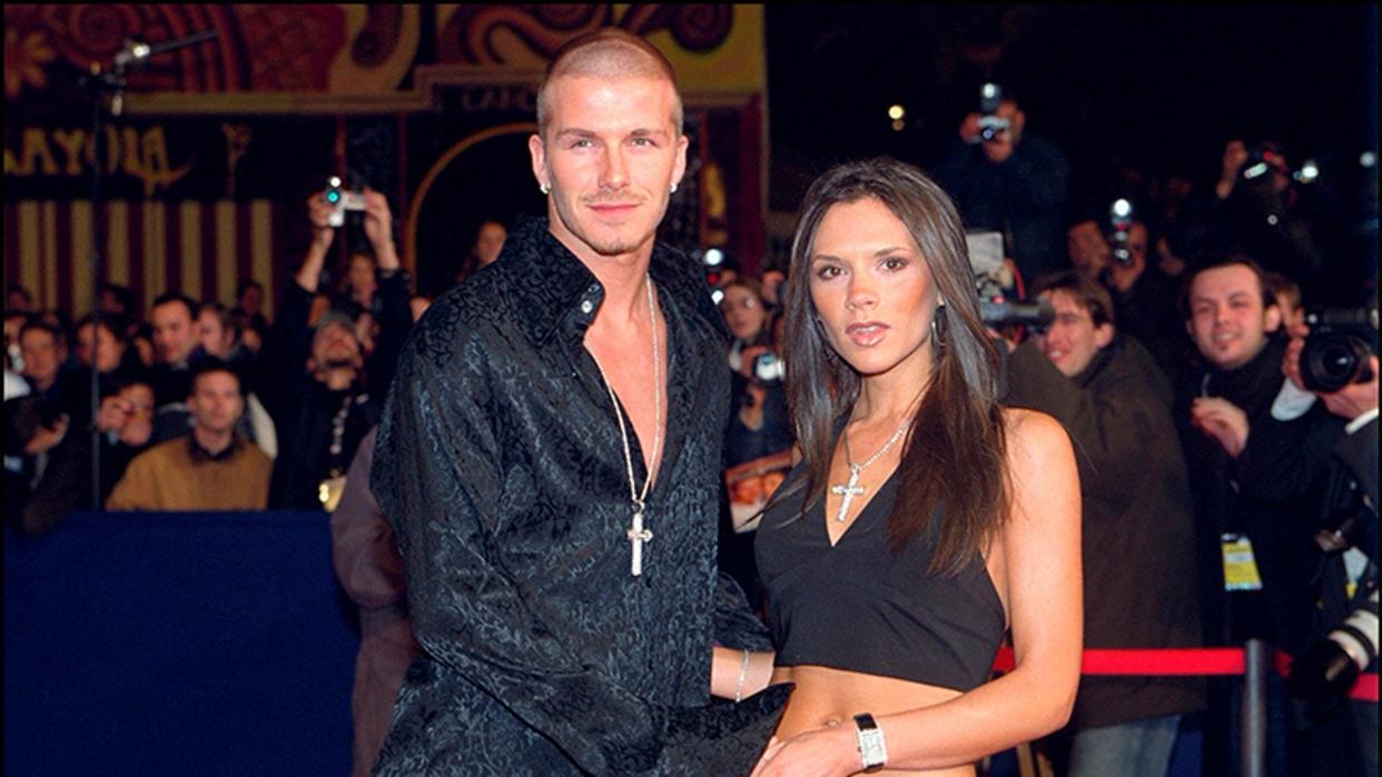 Victoria y David Beckham