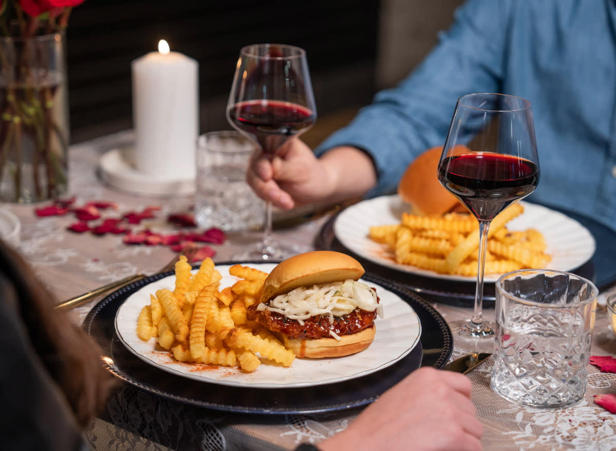 shake shack swicy date night