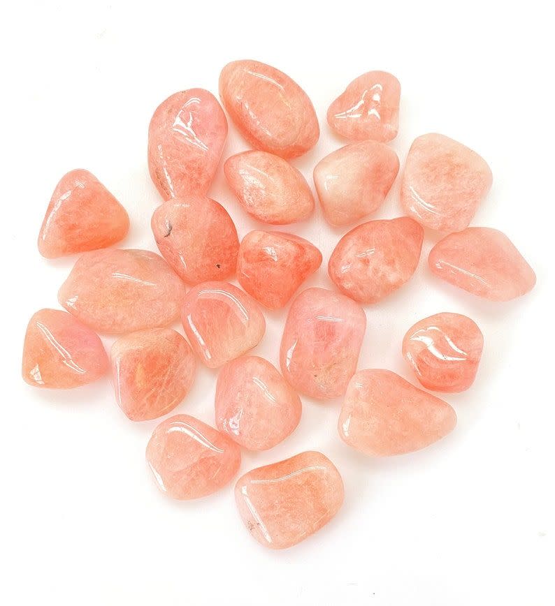 1) Peach Morganite Stone