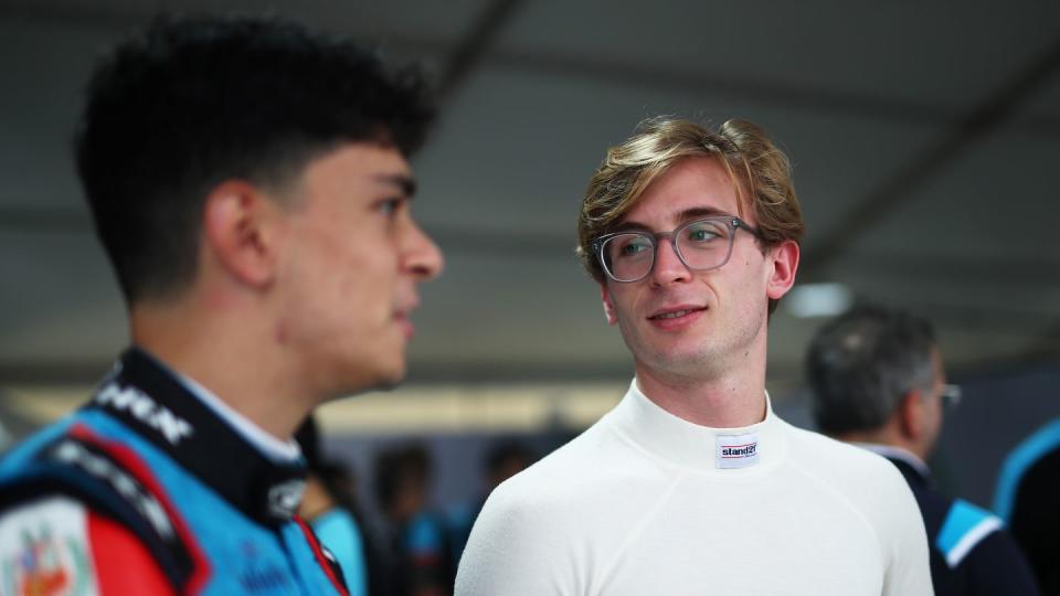 formula 3 testing in bahrain day one max esterson