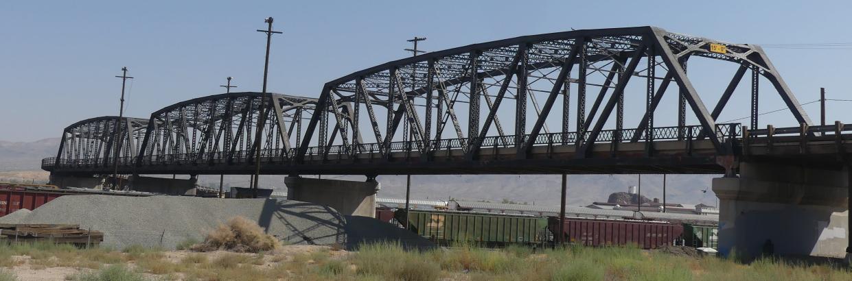 City of Barstow officials announced the groundbreaking in January of a temporary bridge next to the historic First Avenue Bridge.