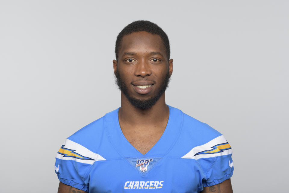 This is a 2019 photo of Jaylen Watkins of the Los Angeles Chargers NFL football team. This image reflects the Los Angeles Chargers active roster as of Monday, June 10, 2019 when this image was taken. (AP Photo)