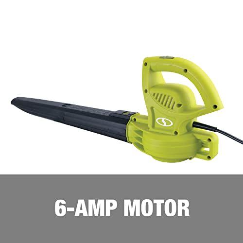 2) Amazon Sun Joe SBJ597E 6-Amp 155 MPH Electric Leaf Blower