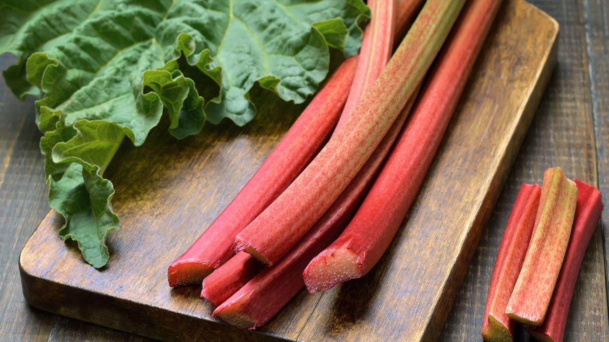 One rhubarb trick