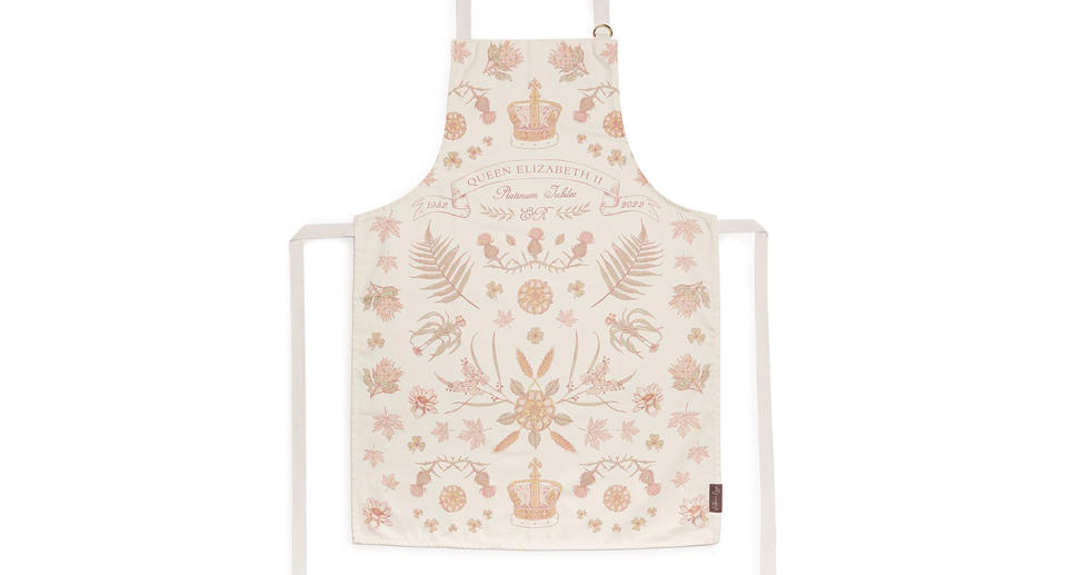 This apron is a much if you're hosting a Jubilee party. (Harrods) 