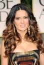 Salma Hayek was on a trip to Africa when she breastfed a newborn baby whose mother had no milk. She said, "The baby was perfectly healthy, but the mother didn't have milk. He was very hungry. I was weaning [my daughter] Valentina, but I still had a lot of milk that I was pumping, so I breast-fed the baby."