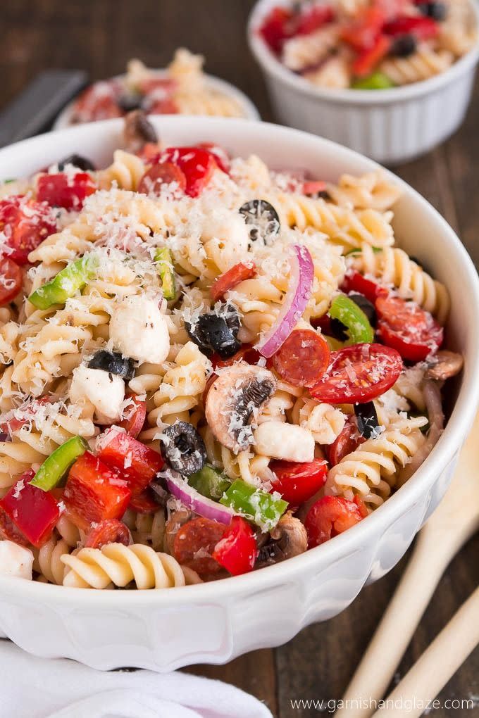 pasta salad recipes pizza pasta salad