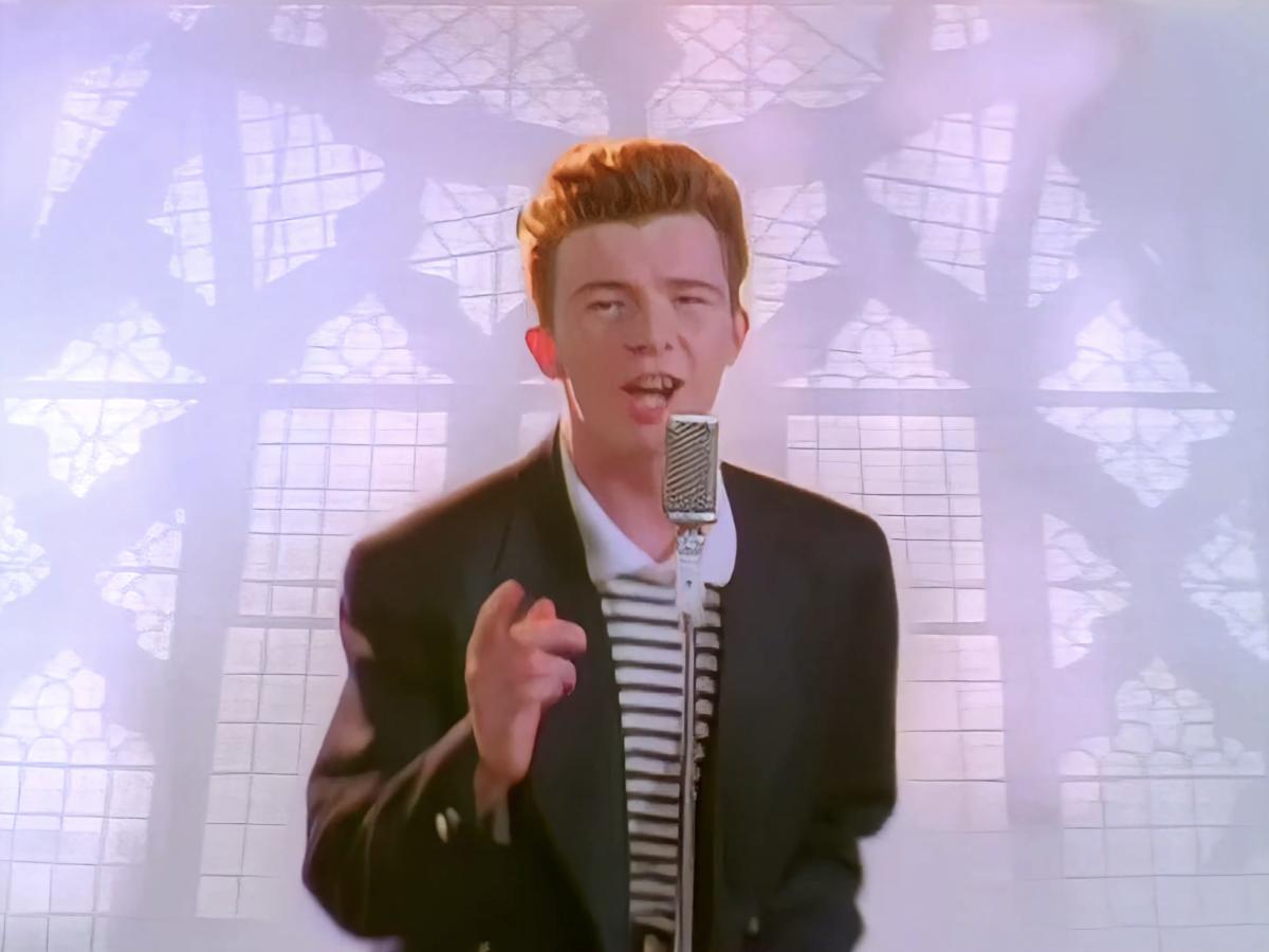 You can now 'rickroll' your friends in HD with a remastered