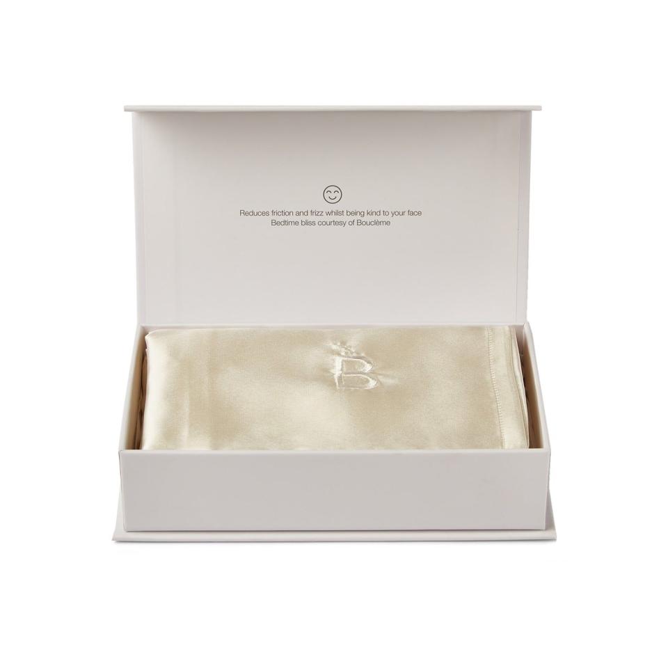 17) White Silk Envelope Pillowcase