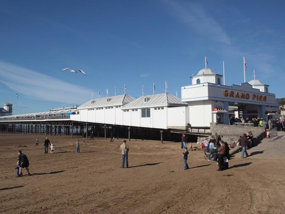 Beach resort Weston Super Mare has a number of spots with poor quality water for bathing (Getty)