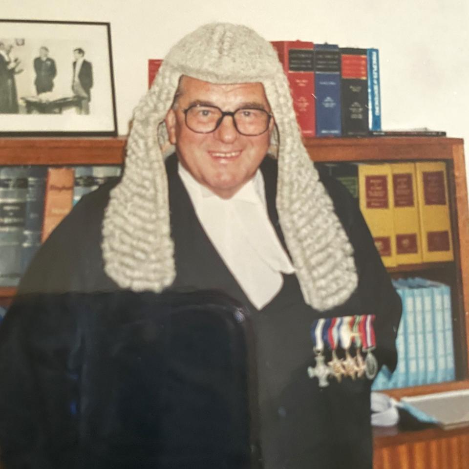 His Honour Judge Percy Harris - Courtesy of the Harris Family