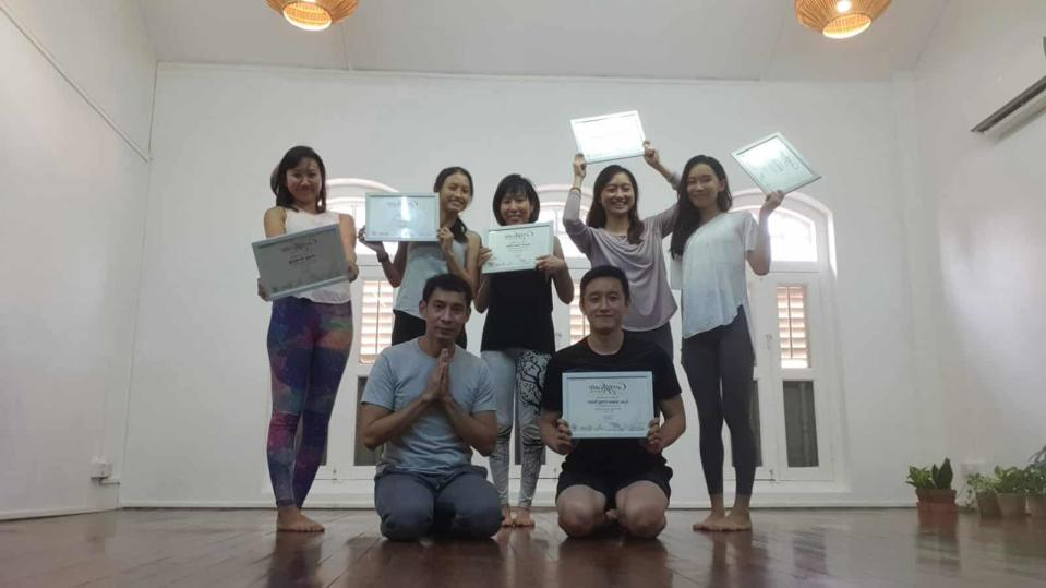 yoga studio in singapore - peculiar yogi yoga teacher training