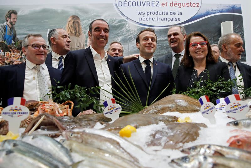 French President Macron visits France's International Agriculture Fair in Paris