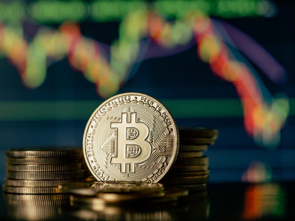 Bitcoin is down nearly 10 per cent over the last week, leading a market-wide dip  (Getty Images/ iStock)