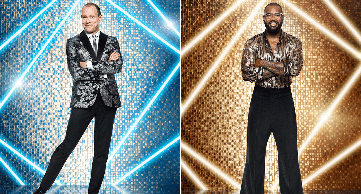 Robert Webb and Ugo Monye will not dance in week four. (BBC)